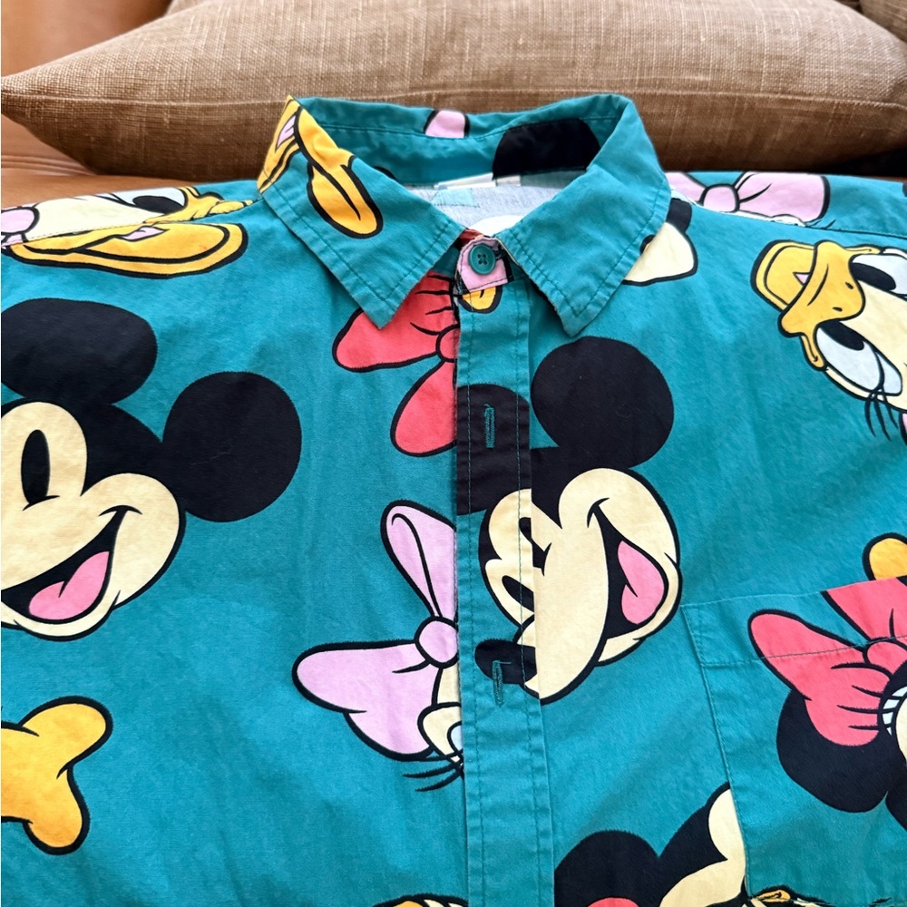 Disney Mickey and Friends Teal Shirt